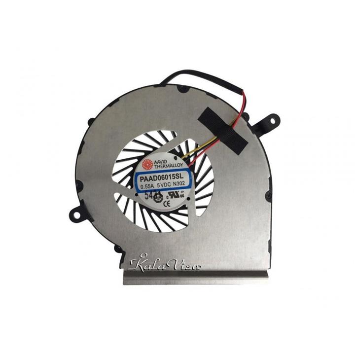 فن سی پی یو و گرافیک لپ تاپ ام اس ای مدل MSI GE62